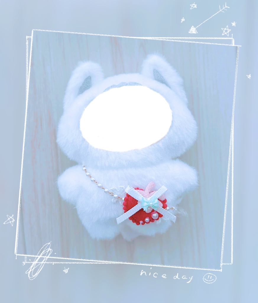 ちみけも おでかけポシェット🍓