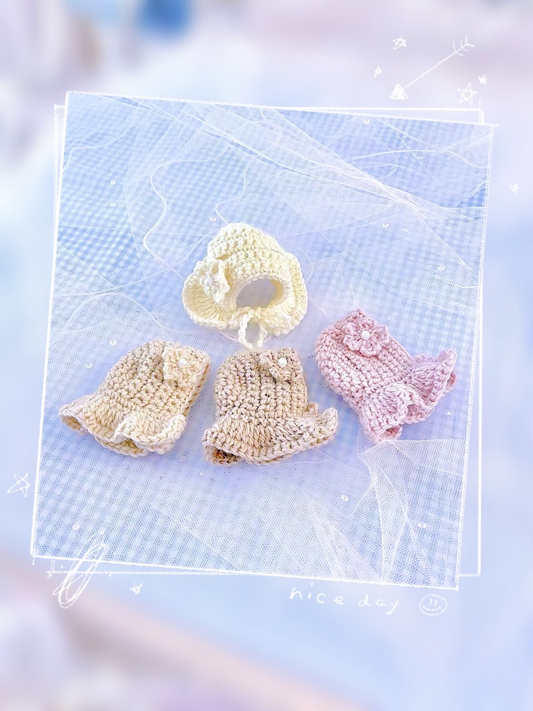 耳だしポンチョ(ꕤ︎︎付き)