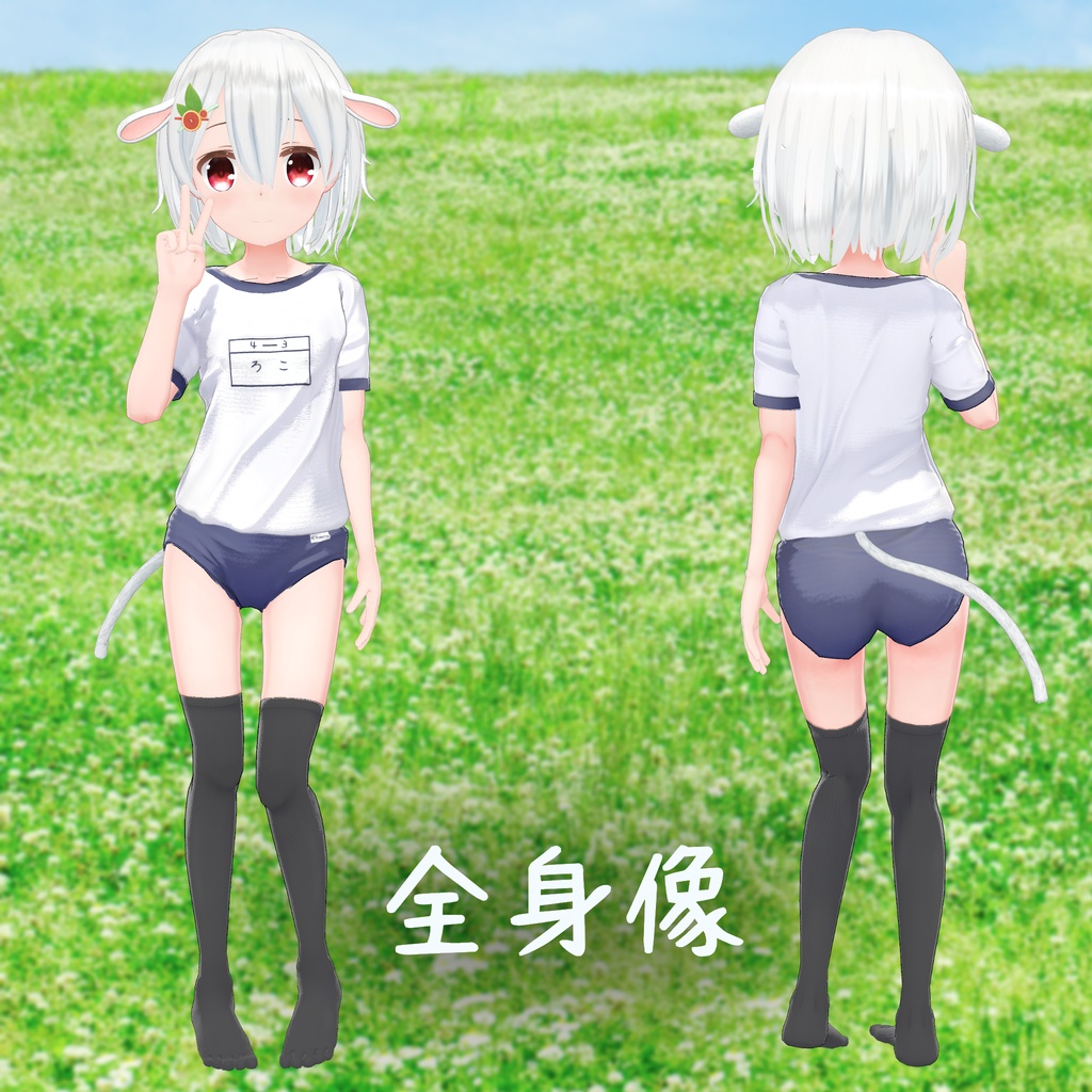 【VRChat向けアバター】- ろこ -