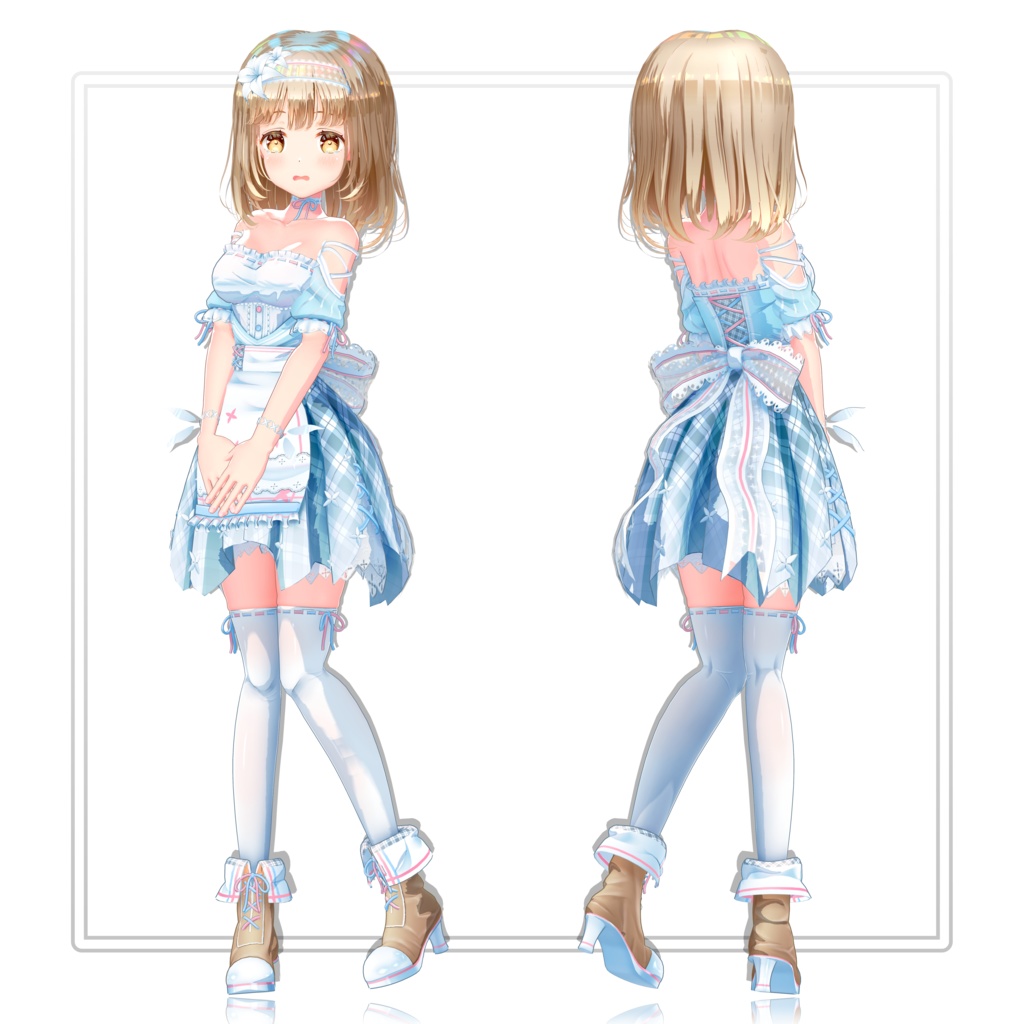 【3Dアバター】すずな【VRChat/VRM/パーフェクトシンク】