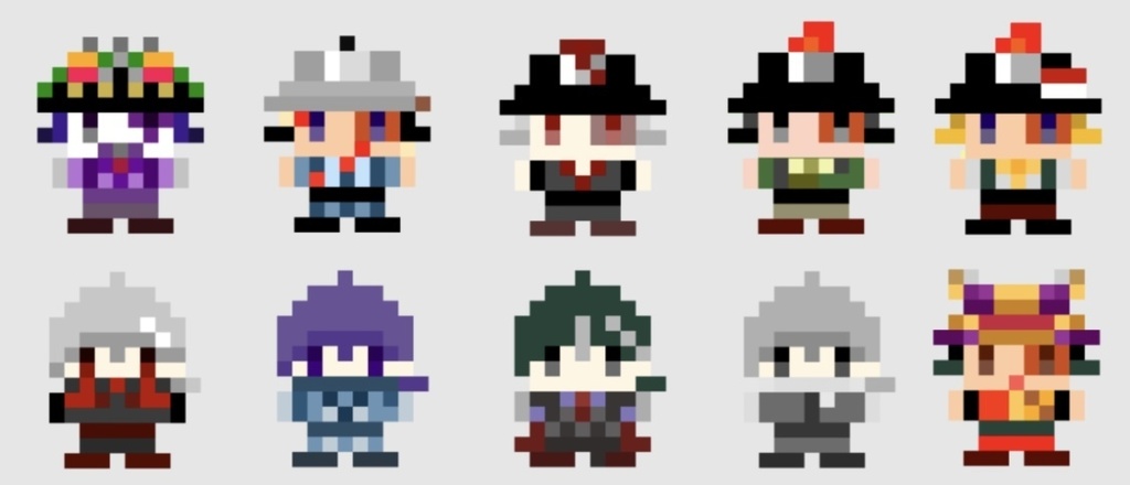 探納アクリルチャーム全種セット