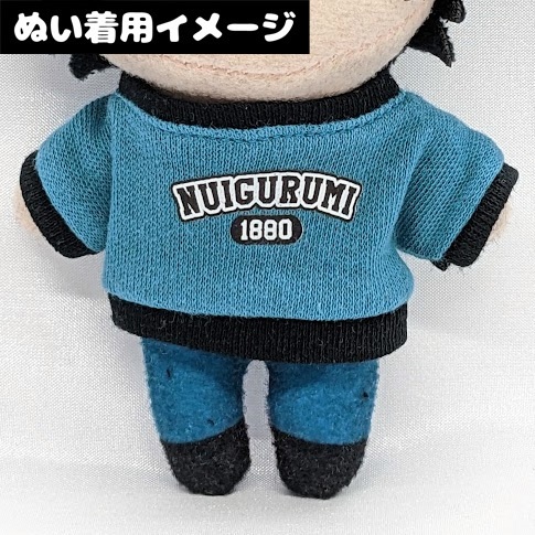 ロゴ入りバイカラーニットトレーナー