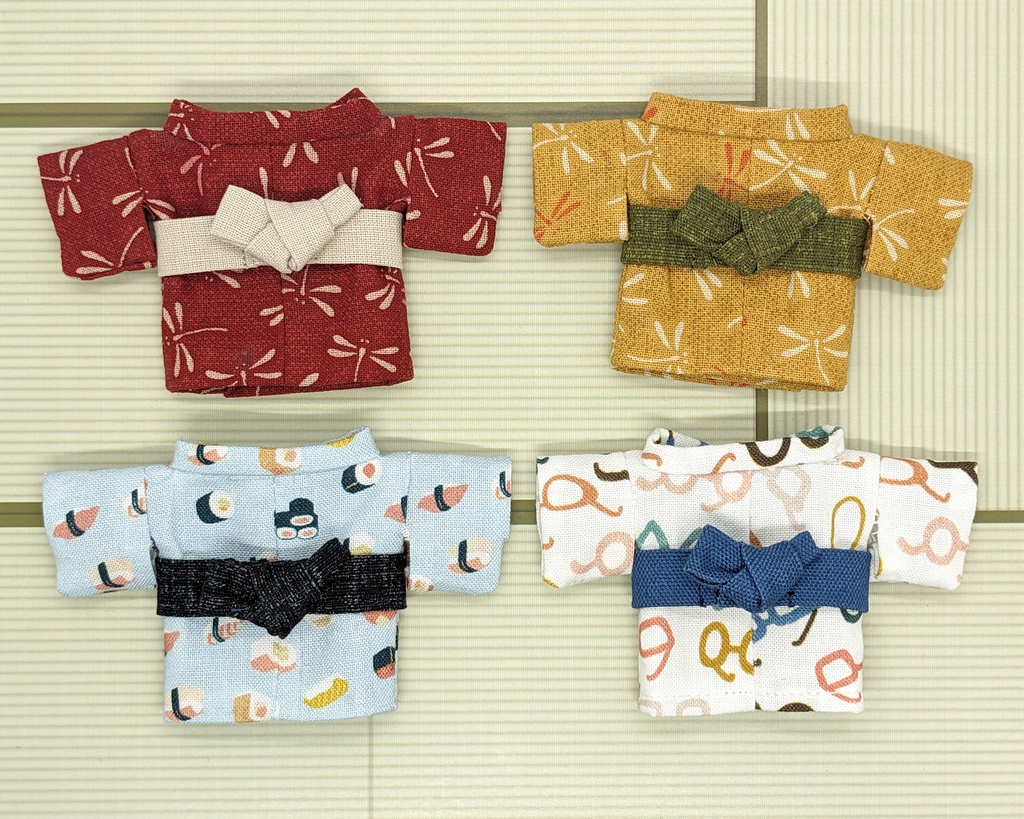 ぬい用着物各種