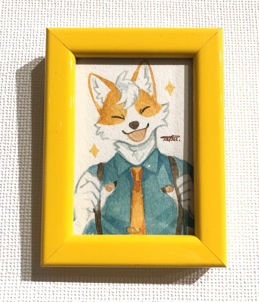 【原画】お気に入りのサスペンダー