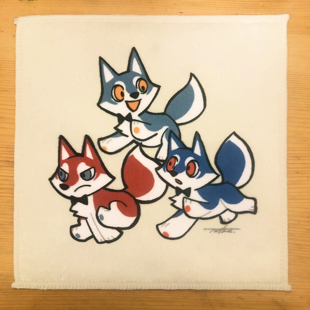 ハンカチタオル(全2種)