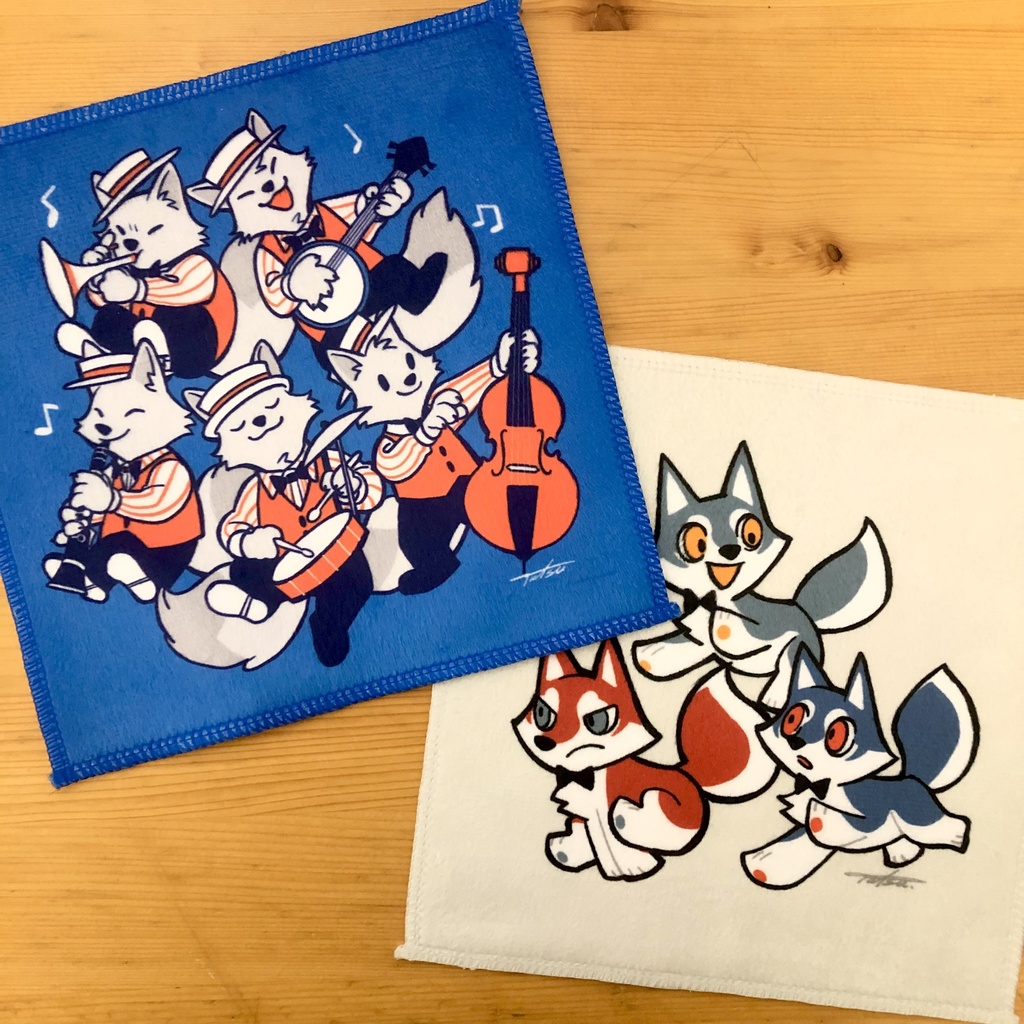 ハンカチタオル(全2種)