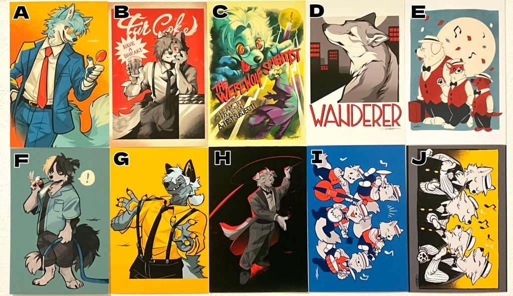 ポストカード(全10種)