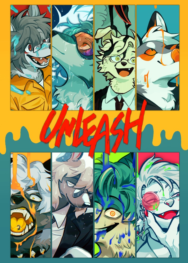 【びしょ濡れイラスト集】UNLEASH(DL版)