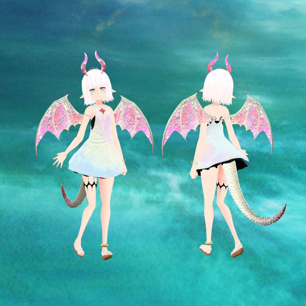 VRC向けオリジナル3Dモデル『MetaChimaera(メタキマイラ)』