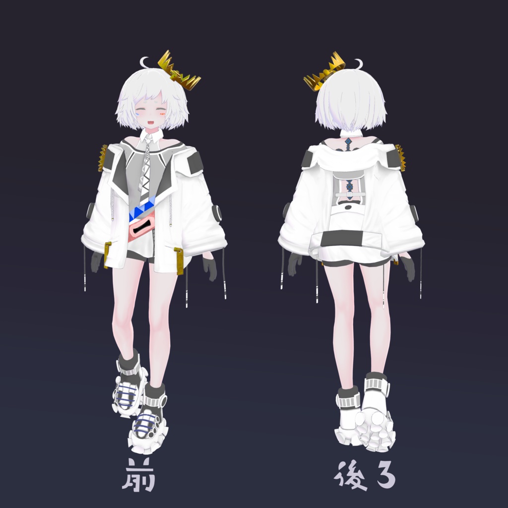 VRC向けオリジナル3Dモデル『いら=こるみる』