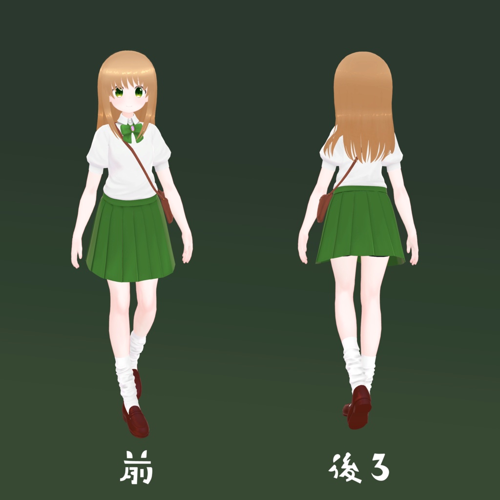 VRC向けオリジナル3Dモデル『Ana(アナ)』