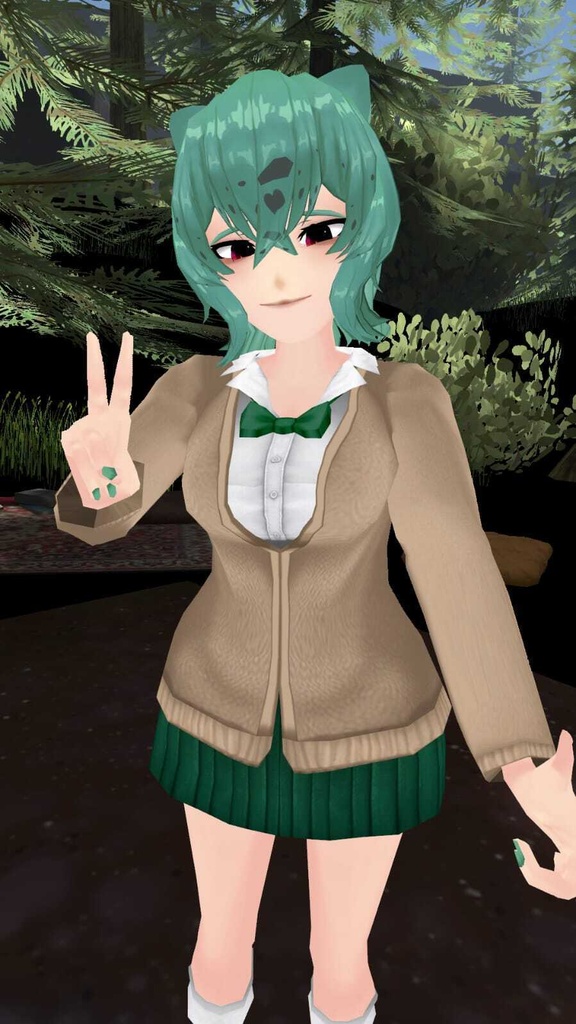 Gyaru Bulbasaur Gijinka (ギャルフシギダネ)