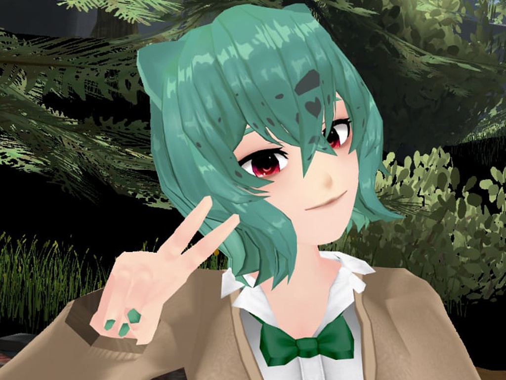 Gyaru Bulbasaur Gijinka (ギャルフシギダネ)