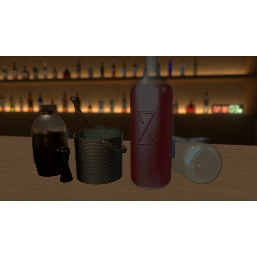 【カクテル調合セット改変用】カクテルマテリアル,テクスチャセットvol.1(おまけ付き)