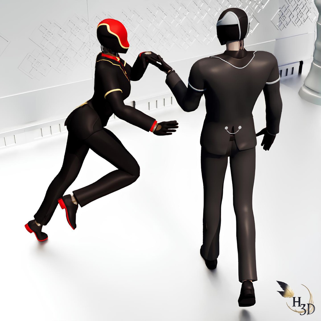 ハーピーコスチューム3D