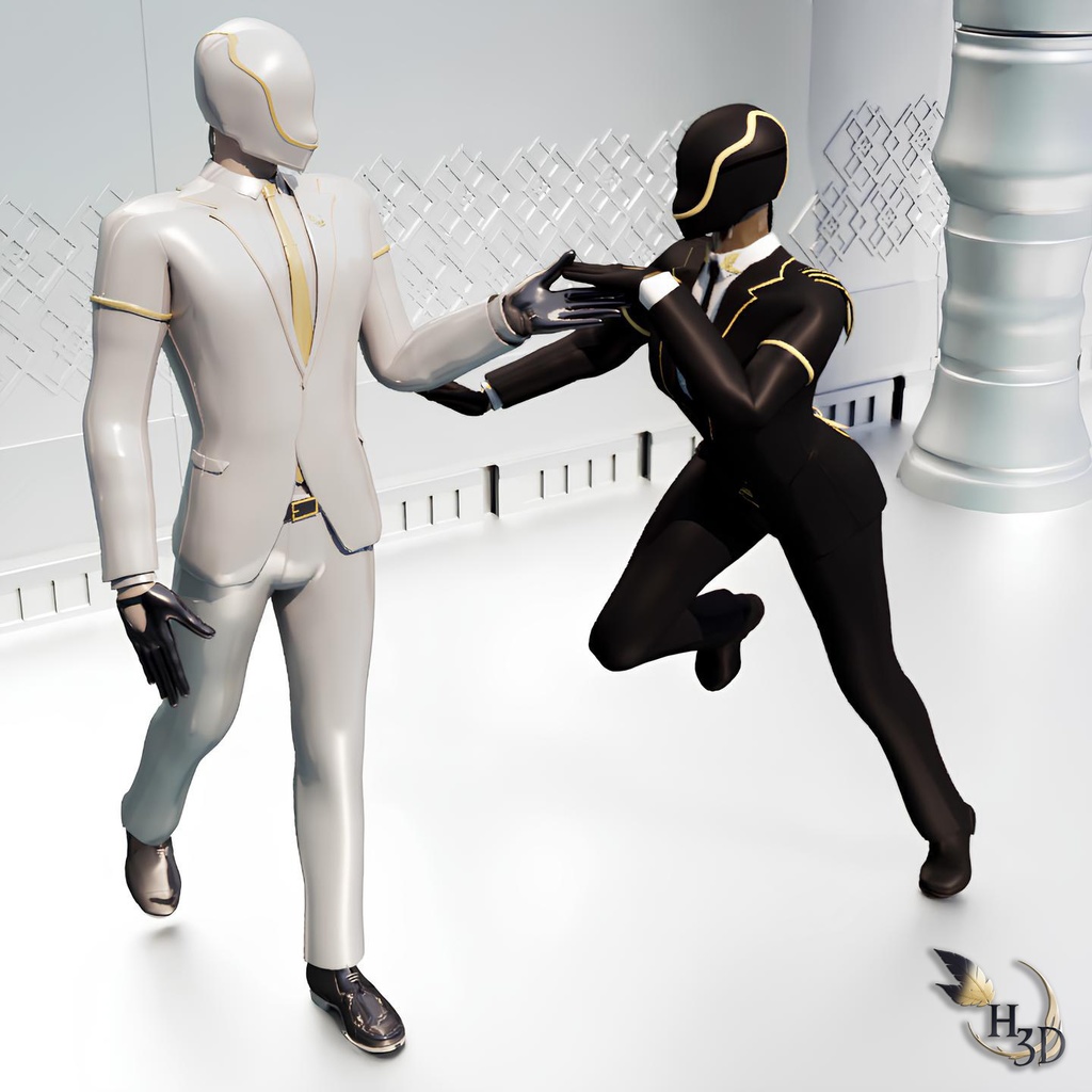 ハーピーコスチューム3D