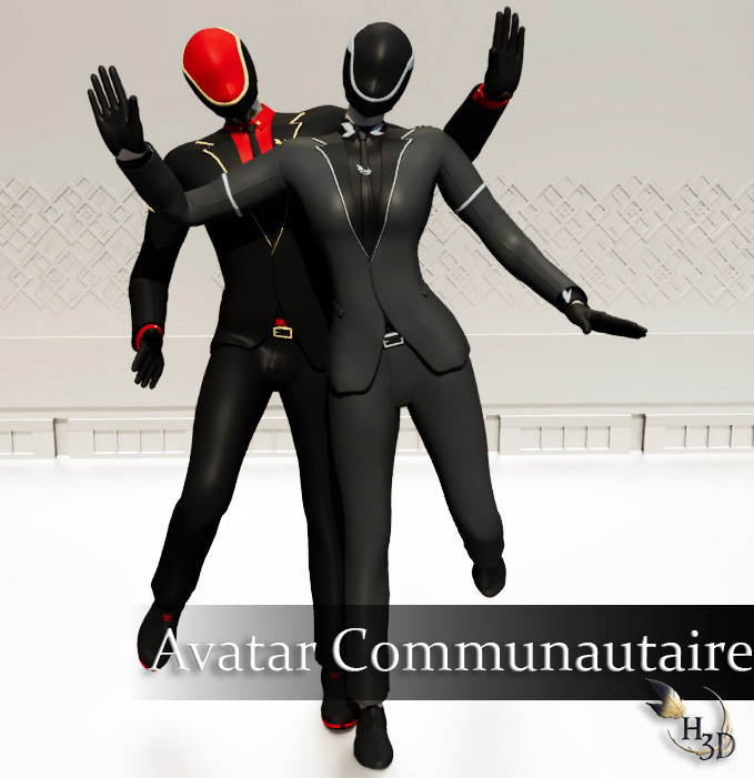 ハーピーコスチューム3D