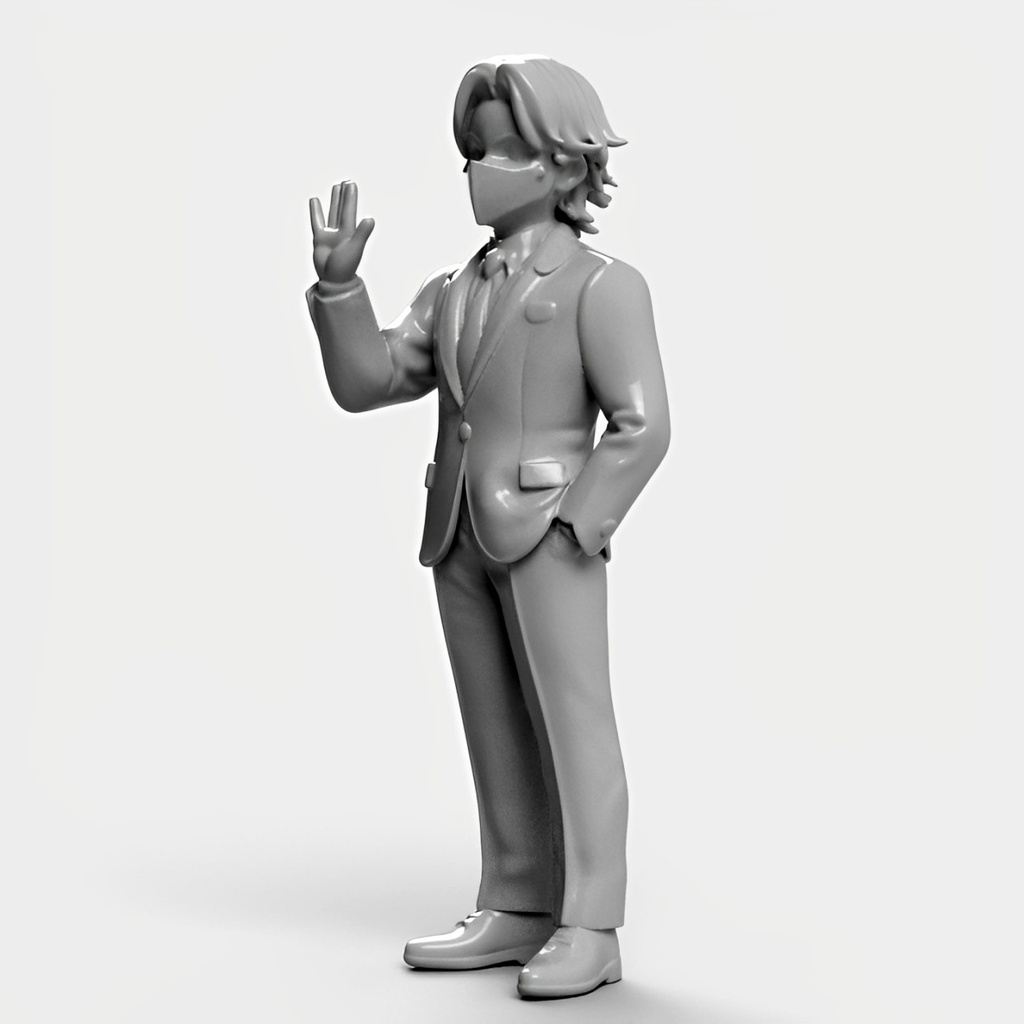 【3Dモデルデータ】Lay – Harpy 3D公式フィギュア(OBJ形式)