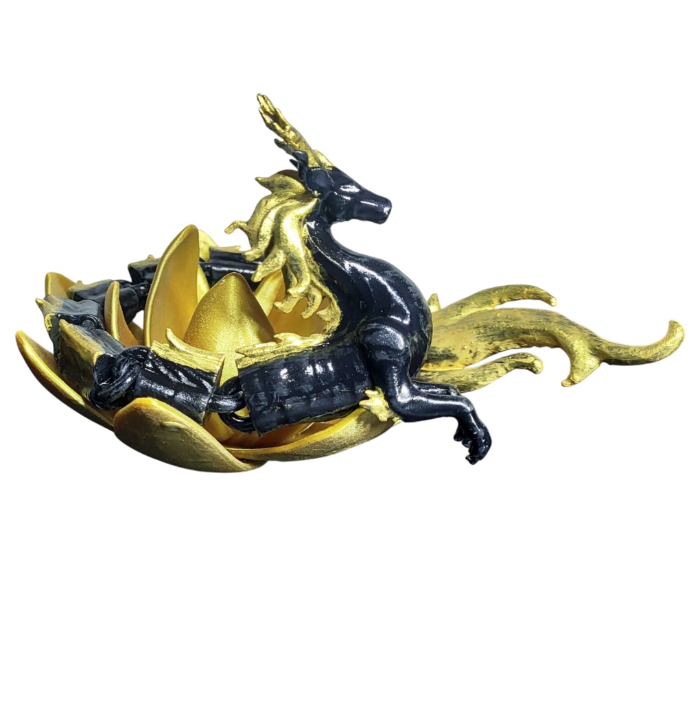 可動式ドラゴン・ディア & ロータス