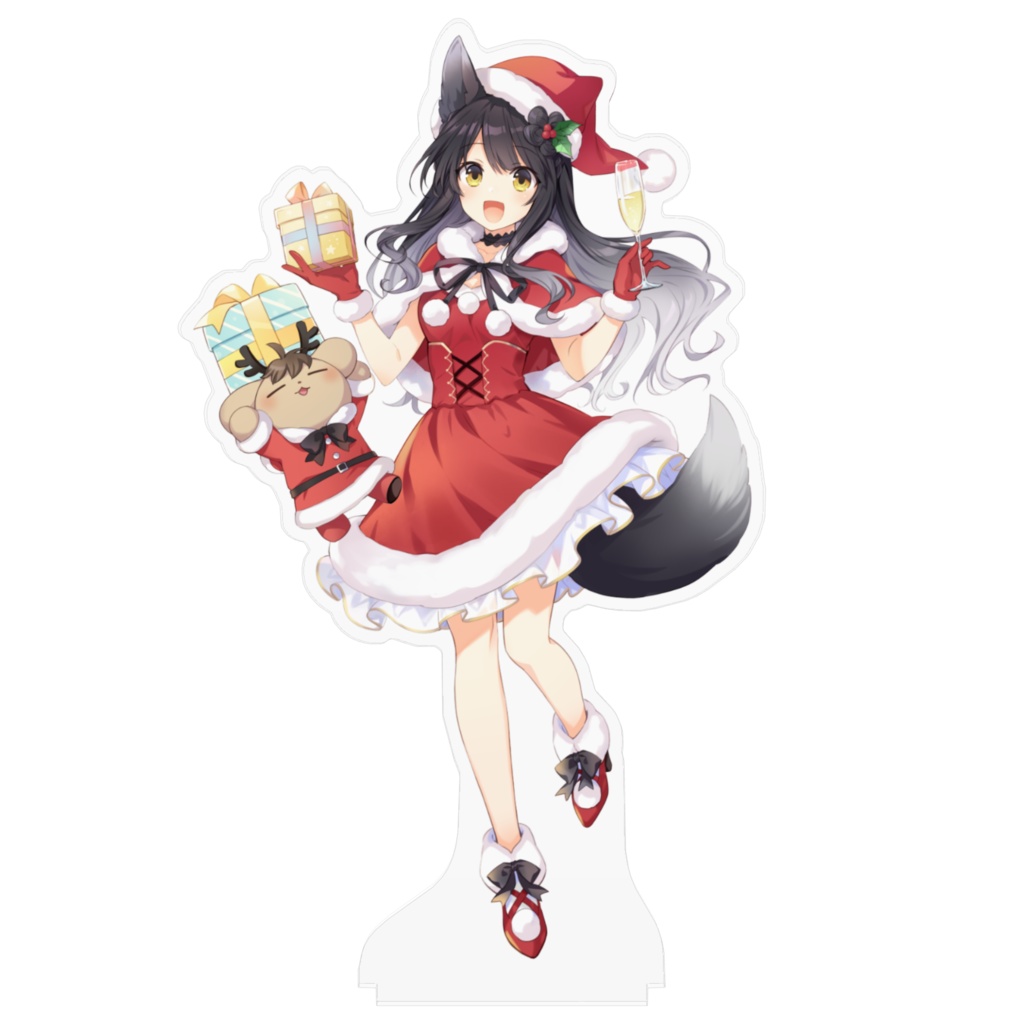 【復刻リニュ】Xmasグッズ&温泉ツキアクリルフレームマグネット