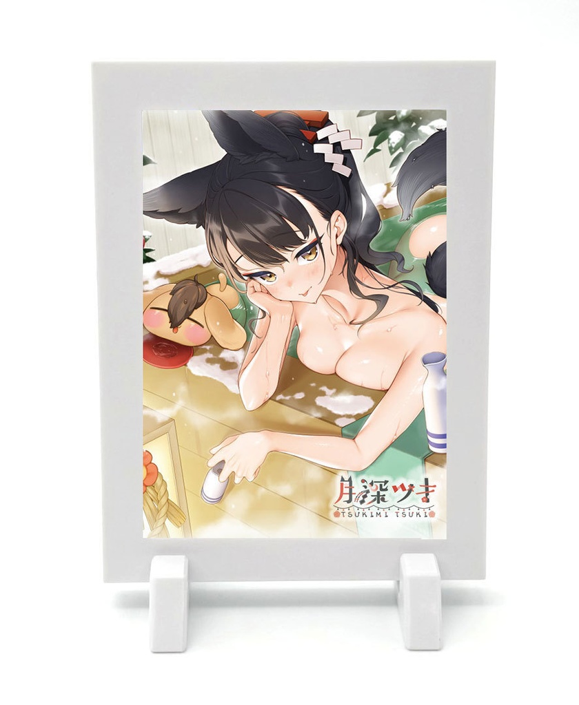 【復刻リニュ】Xmasグッズ&温泉ツキアクリルフレームマグネット