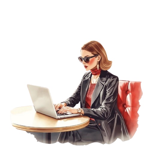 【カフェシリーズ】水彩アンティーク風クリップアート12種類セット/背景透過PNG