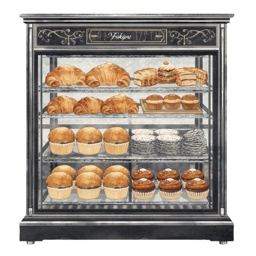 【カフェシリーズ】水彩アンティーク風クリップアート12種類セット/背景透過PNG