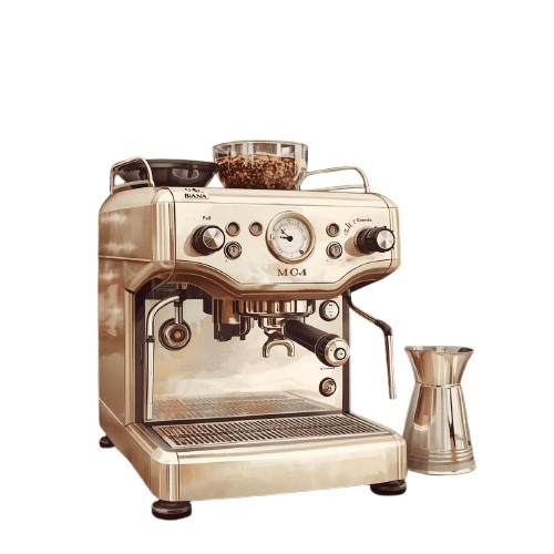 【カフェシリーズ】水彩アンティーク風クリップアート12種類セット/背景透過PNG