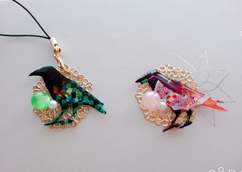 鬼滅の刃 鎹烏ストラップ(炭治郎・禰豆子・善逸・猪之助・カナヲ