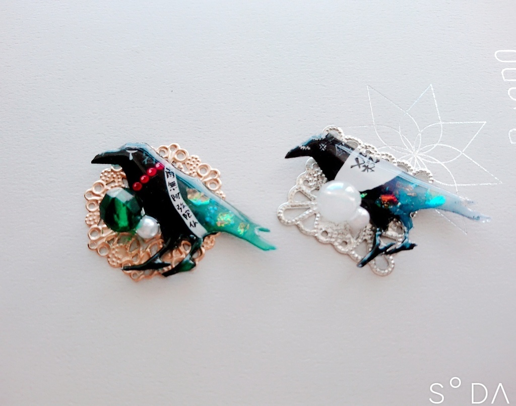 鬼滅の刃 鎹烏 ストラップ(岩柱/悲鳴嶼行冥・風柱/不死川実弥)