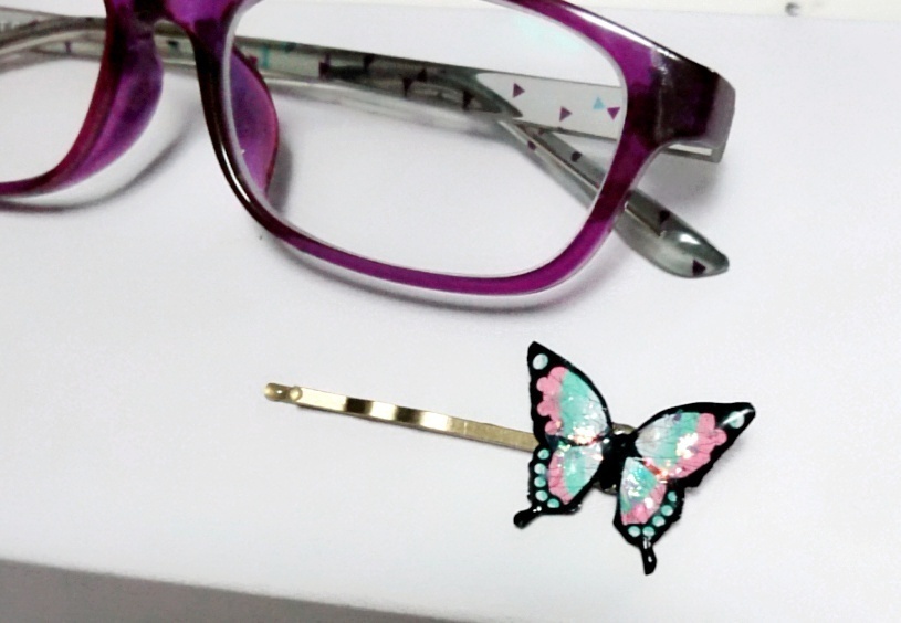 鬼滅の刃 胡蝶しのぶ・カナヲ風 ヘアピン