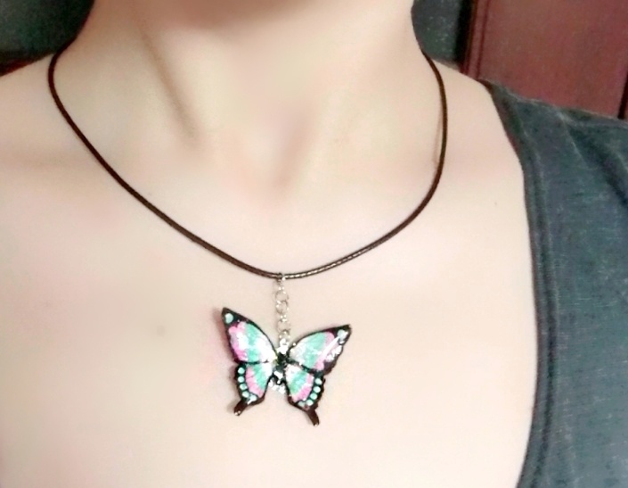 鬼滅の刃 胡蝶しのぶ・カナエ風 チョーカー