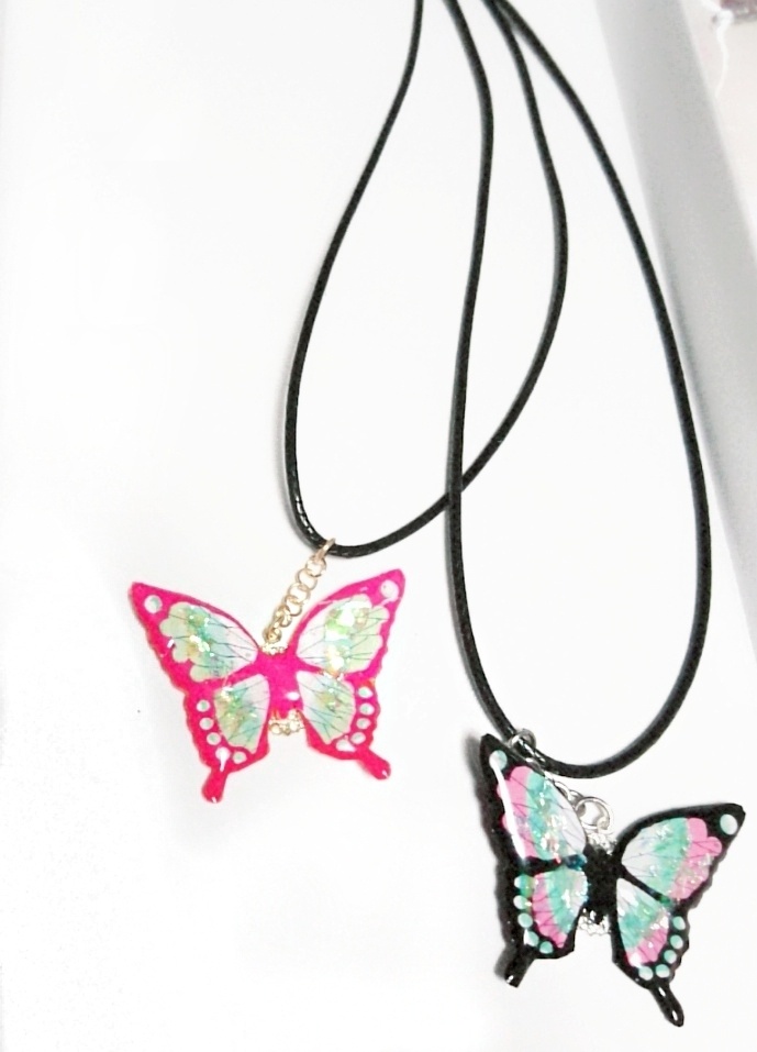 鬼滅の刃 胡蝶しのぶ・カナエ風 チョーカー