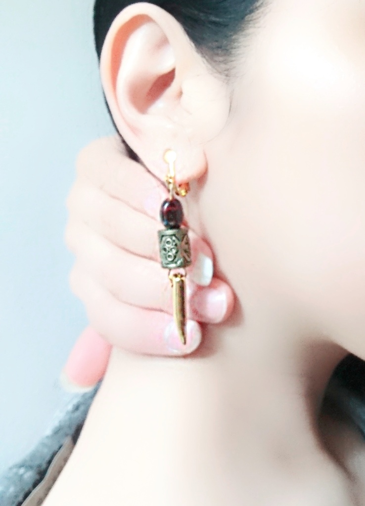 Dr.STONE 獅子王司 イメージ イヤリング・ピアス(二種)