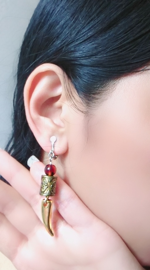 Dr.STONE 獅子王司 イメージ イヤリング・ピアス(二種)