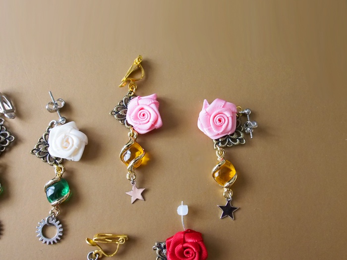 ジョルノ&DIO風イヤリング