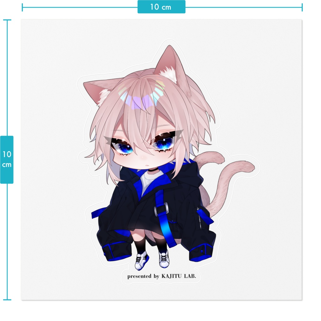 ステッカー『猫又』