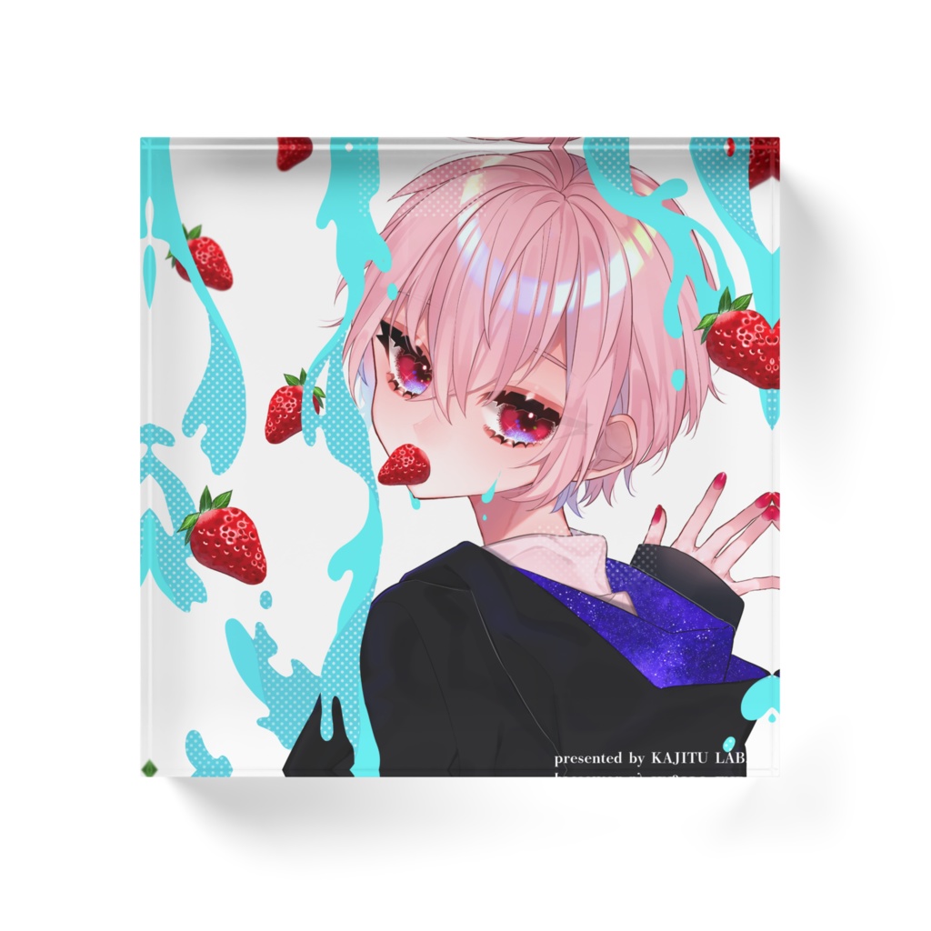 アクリルブロック『🍓🍓🍓』