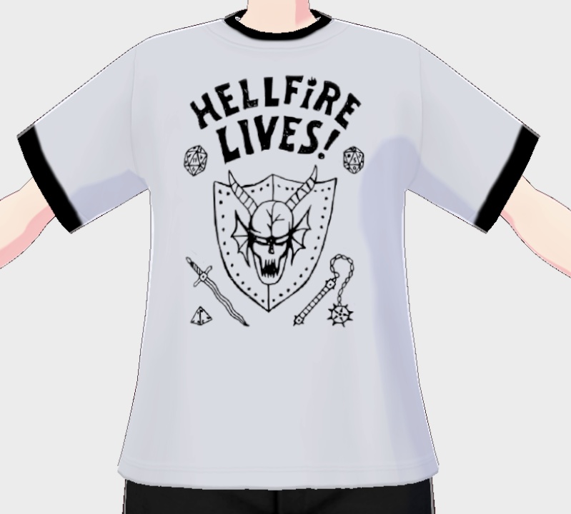 Stranger Things - "Hellfire Lives!" Shirt