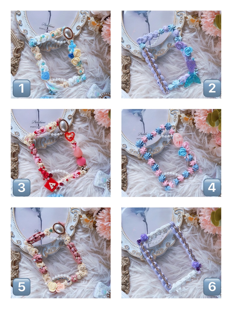 カラフルホイップデコケース🫧