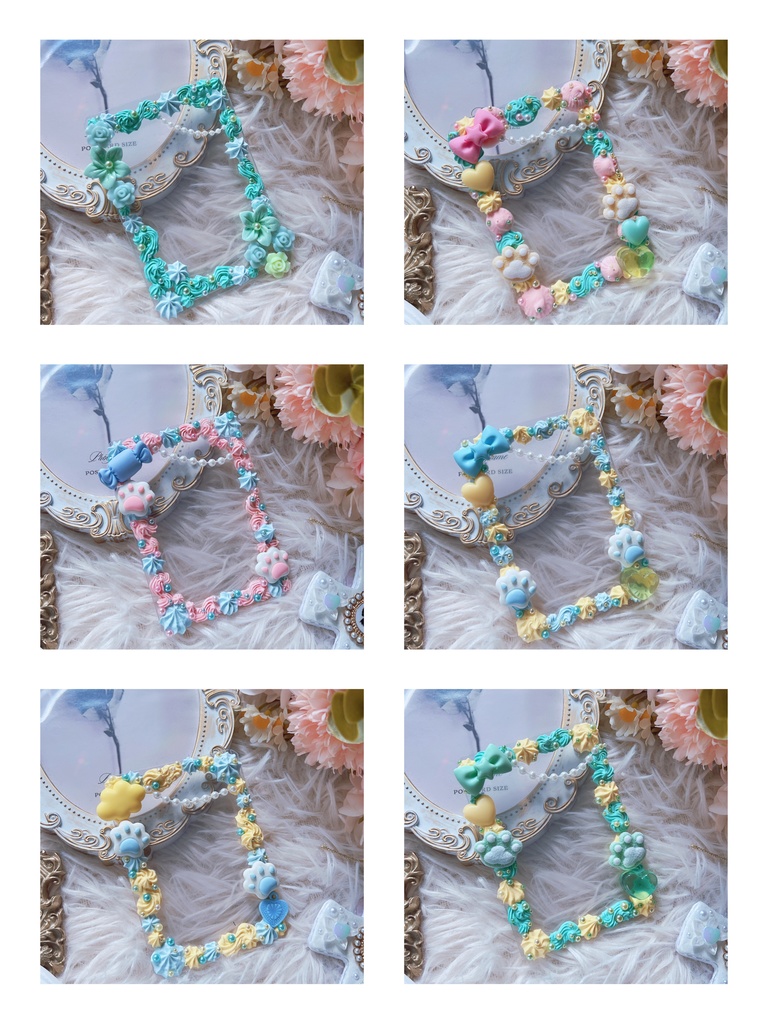 カラフルホイップデコケース🎀