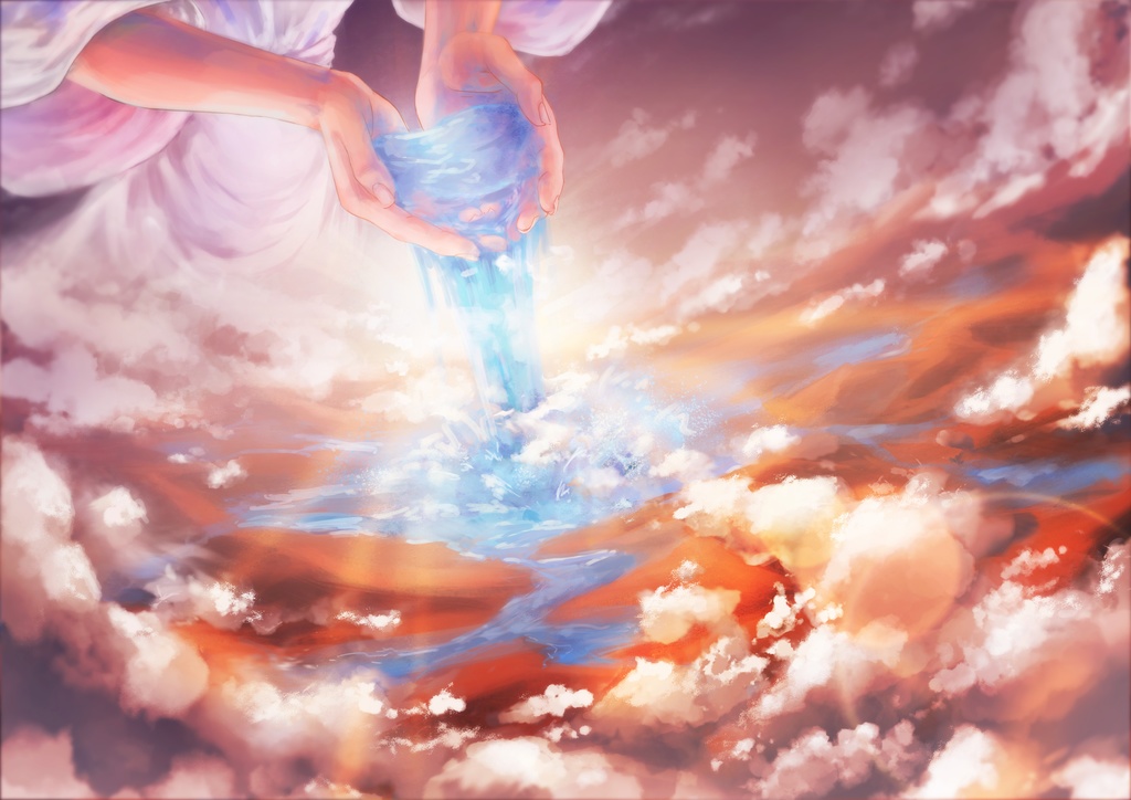 枯れた大地に潤いを iphoneケース8/7