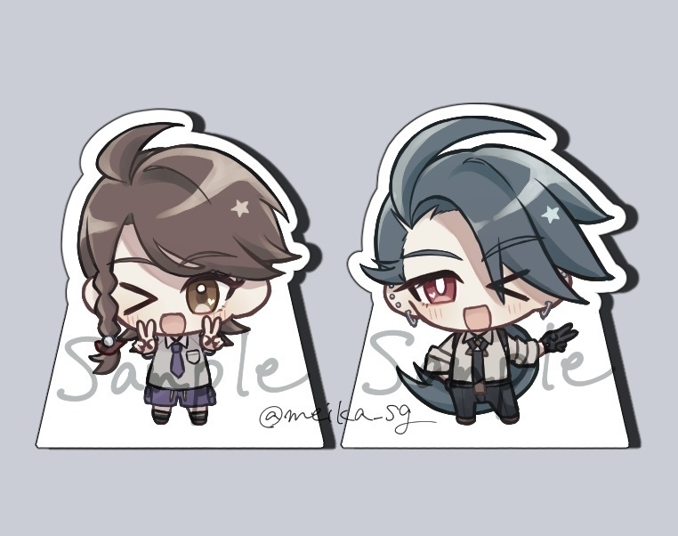 自立アクリルスタンド(オイチリ)
