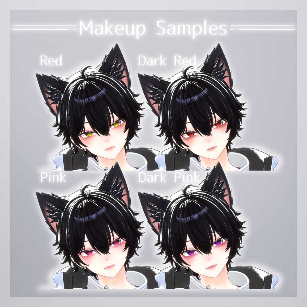 💚 彼方(Kanata)専用 💚signalize_for_Kanata.1_Eye & Makeup Texture