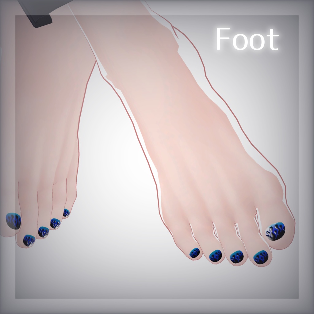 💚 狛乃(Komano)専用 💚 Hand + Foot_fire nail material