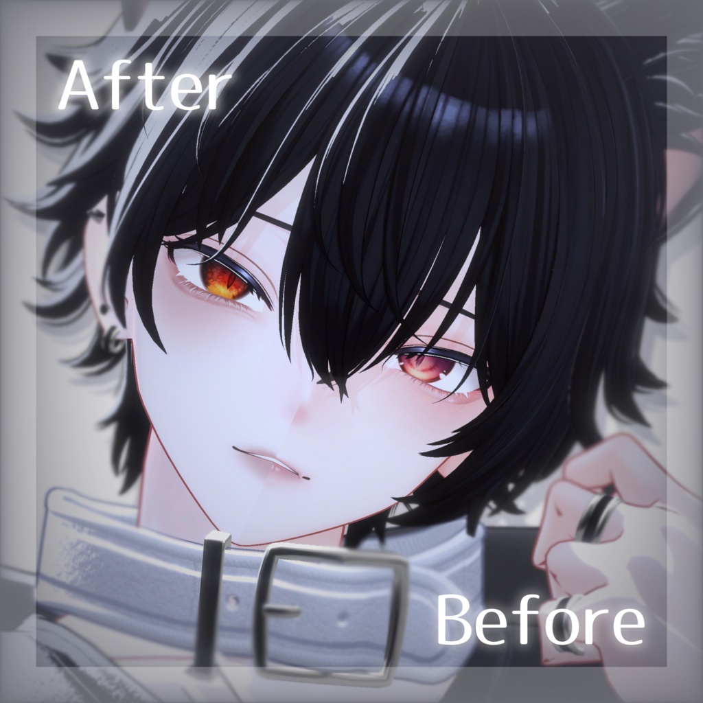 💚 4アバター対応 💚signalize_Eye & Makeup Texture