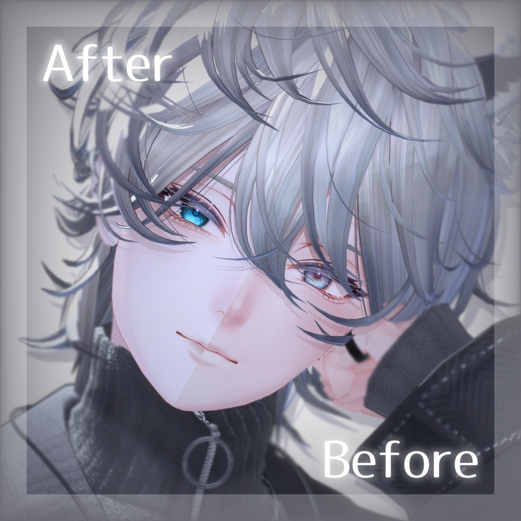 💚 4アバター対応 💚signalize_Eye & Makeup Texture