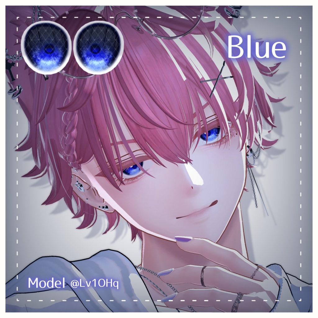 💚 4アバター対応 💚signalize_Eye & Makeup Texture