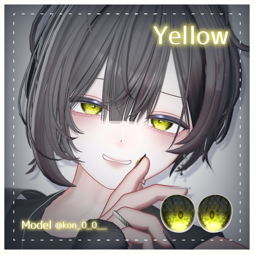 💚 4アバター対応 💚signalize_Eye & Makeup Texture