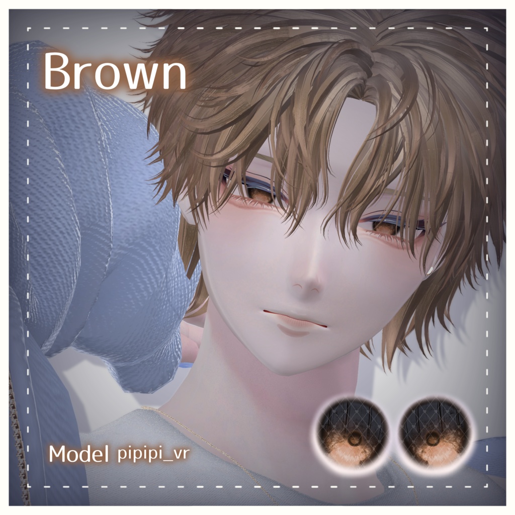 💚 4アバター対応 💚signalize_Eye & Makeup Texture